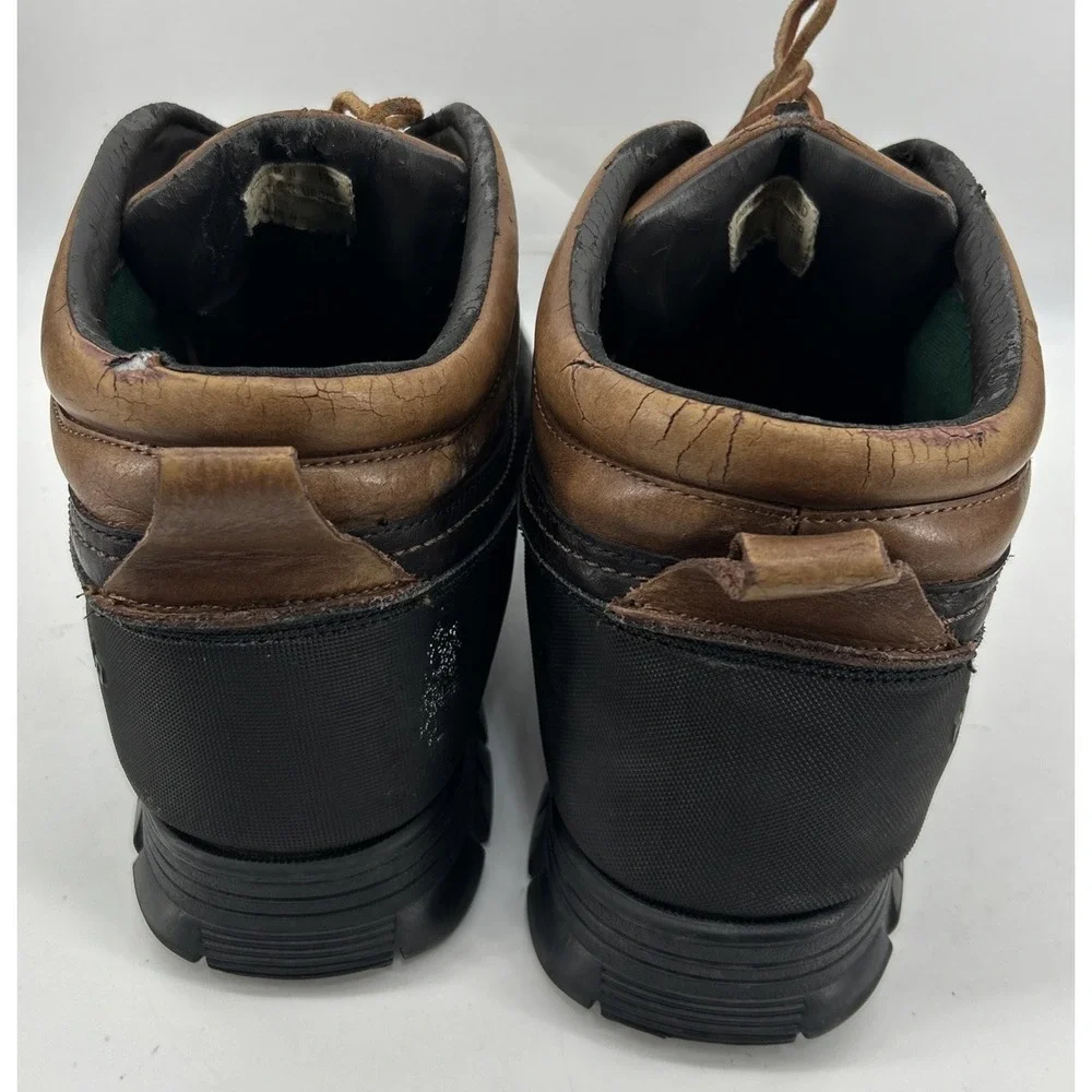 Polo Ralph‎ Lauren Dover III Lace Up Boots With Buckle Men's Size 13D